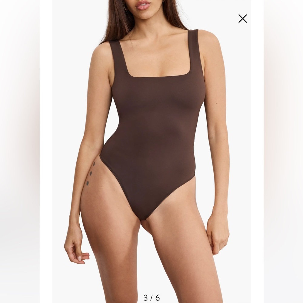 Good American Modern Tank Thong Bodysuit - XL